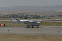 N2QM @ BIL - Cessna 337 associated with battling the wildland fires in MT
