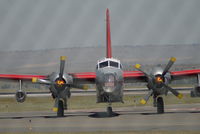 N445NA @ BIL - Lockheed P2 fighting the Ash Creek fire approx. 100 miles SW of KBIL