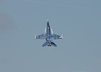 166899 @ LAL - EA-18G straight up - by Florida Metal