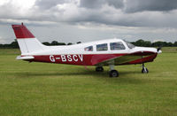 G-BSCV @ EGSV - Just landed. - by Graham Reeve