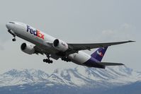 N856FD @ PANC - Fedex Boeing 777-200