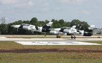 N136EM @ LAL - Black Diamond Jet Team - by Florida Metal