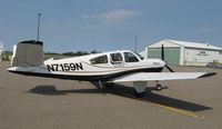 N7159N @ KGHW - Beech V35A Bonanza on the ramp in Glenwood, MN. - by Kreg Anderson