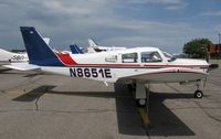 N8651E @ KAXN - Piper PA-28R-200 Arrow on the line, - by Kreg Anderson