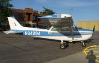 N64294 @ KAXN - Cessna 172M Skyhawk at the fuel pump. - by Kreg Anderson
