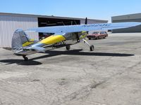 N2120C @ CNO - Parked outside a hanger - by Helicopterfriend