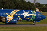 N727SW @ ORF - Southwest Airlines Nevada ONE N727SW (FLT SWA1257) taxiing to Gate A5 after arrival from Nashville Int'l (KBNA).