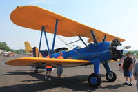N48575 @ 4B8 - N48575 parked at the Wings & Wheels Event at Robertson Field. - by Mark K.