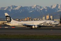 N765AS @ PANC - Alaska Airlines Boeing 737-400