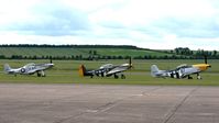 D-FTSI @ EGSU - 5. D-FTSI in good company at another excellent Flying Legends Air Show (July 2012.)