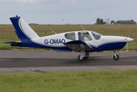 G-OMAO @ EGSH - Departing SaxonAir.