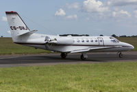 CS-DHJ @ EGSH - Departing SaxonAir.