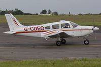 G-CDEO @ EGSH - Departing SaxonAir.