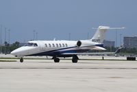 N624FX @ KPBI - Learjet 45 - by Mark Pasqualino