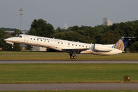 N14904 @ ORF - United Express (ExpressJet Airlines) N14904 (FLT ASQ6030) departing RWY 5 en route to Chicago O'Hare Int'l (KORD).