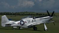 D-FTSI @ EGSU - 2. D-FTSI at another excellent Flying Legends Air Show (July 2012.)