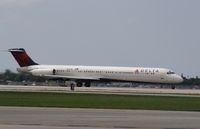 N941DL @ KPBI - MD-88 - by Mark Pasqualino