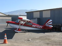 N8702V @ SZP - 1975 Bellanca 8KCAB DECATHLON, Lycoming IO-320 150 Hp - by Doug Robertson