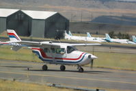 N27LK @ BIL - Skymaster flying out over the wildland fires controlling the tankers.
