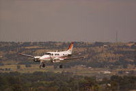 N477PT @ BIL - Beech King Air with a fire fighting mission.