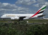A6-EDS @ LFPG - In virtually no time, Emirates will upgrade a second of its three daily frequencies to/from CDG with the MegaBus.