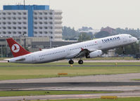 TC-JMI @ AMS - Take off from runway L18 of Schiphol Airport - by Willem Göebel