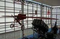 BAPC047 - Off airport. Robin Goch on display at the National Waterfront Museum, Swansea, Wales, UK - by Roger Winser