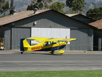 N8560V @ SZP - 1974 Bellanca 8KCAB DECATHLON, Lycoming IO-320 150 Hp, taxi back - by Doug Robertson