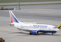 VP-BYN @ LOWW - Transaero Boeing 737 - by Thomas Ranner