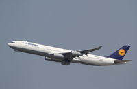 D-AIGM @ LOWW - Lufthansa Airbus A340 - by Thomas Ranner