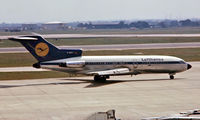 D-ABIU @ EGLL - Boeing 727-30C [19312] (Lufthansa) Heathrow~G 01/07/1976. Taken from a slide.