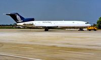 EI-HCB @ LOWW - Boeing 727-223F [19492] (Hunting Cargo Airlines) Vienna~OE 20/06/1995. Seen here. - by Ray Barber