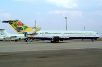 ZS-NOU @ FAJS - Boeing 727-230 [21113] (Safair) Johannesburg Int/Jan Smuts~ZS 09/10/2003. Seen here now broken up.