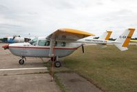 C-GXMA @ CYCH - Forest Protection Limited Cessna 337 - by Andy Graf-VAP