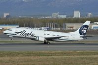 N765AS @ PANC - Alaska Airlines Boeing 737-400 - by Dietmar Schreiber - VAP