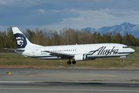 N764AS @ PANC - Alaska Airlines Boeing 737-400
