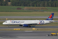 TC-OBY @ LOWW - Onur Air Airbus A321