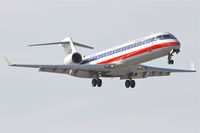 N526EA @ KORD - American Eagle Bombardier CL-600-2C10, EGF3761 arriving from Salt Lake City Int'l /KSLC, RWY 14R approach KORD. - by Mark Kalfas