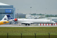 OY-KFA @ EGCC - SAS Scandinavian Airlines - by Chris Hall