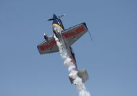 N821MG @ LAL - Michael Goulian with yet another paint job - by Florida Metal
