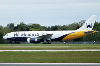 G-MAJS @ EGCC - Monarch - by Chris Hall