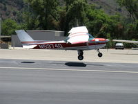 N5374Q @ SZP - 1972 Cessna 150L, Continental O-200 100 Hp, landing Rwy 22 - by Doug Robertson