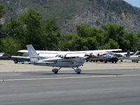 N2123P @ SZP - 2005 Cessna 172S SKYHAWK SP, Lycoming IO-360-L2A 180 Hp, landing roll Rwy 22 - by Doug Robertson