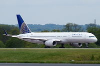 N14107 @ EGCC - United - by Chris Hall
