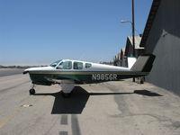 N9856R @ SZP - 1960 Beech M35 BONANZA, Continental IO-470-C 250 Hp - by Doug Robertson