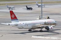 9H-AEO @ LOWW - Air Malta Airbus A320 - by Thomas Ranner