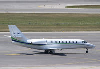 OK-EMA @ LOWW - Travel Service Cessna 680 - by Thomas Ranner
