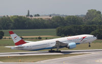 OE-LPA @ LOWW - Austrian Airlines Boeing 777 - by Thomas Ranner