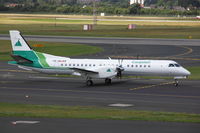 YR-SBJ @ EDDL - Carpatair, Saab 2000, CN: 2000-018 - by Air-Micha
