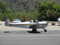 N99853 @ SZP - 1946 ERCO Ercoupe 415-C Continental O-200 100 Hp upgrade, landing roll Rwy 22 - by Doug Robertson